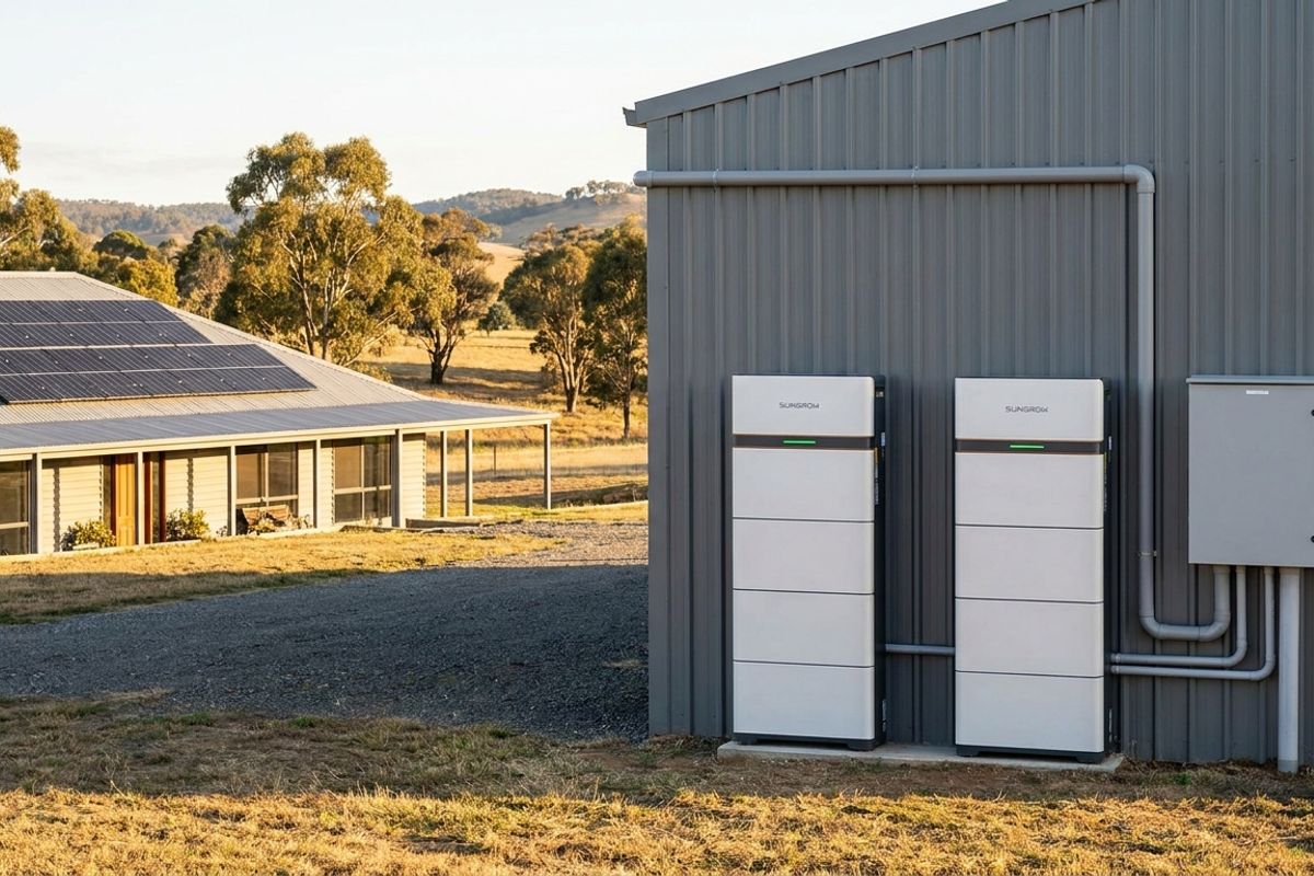 Off-Grid and Hybrid Battery Systems for Central Coast Properties