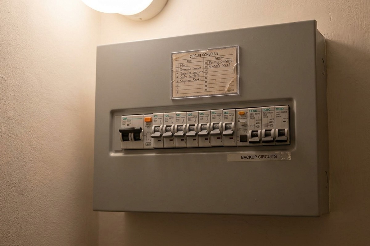 Recent electrical work