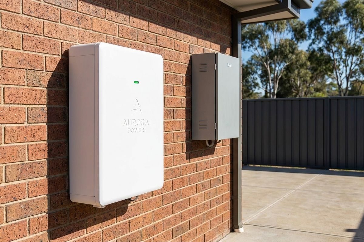 Solar Battery Installation